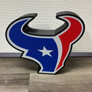 3-D printed Houston Texans Logo Sign/Light box